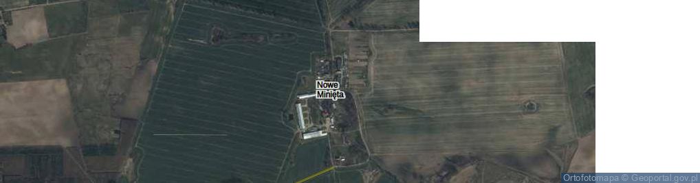 Zdjęcie satelitarne Nowe Minięta ul.